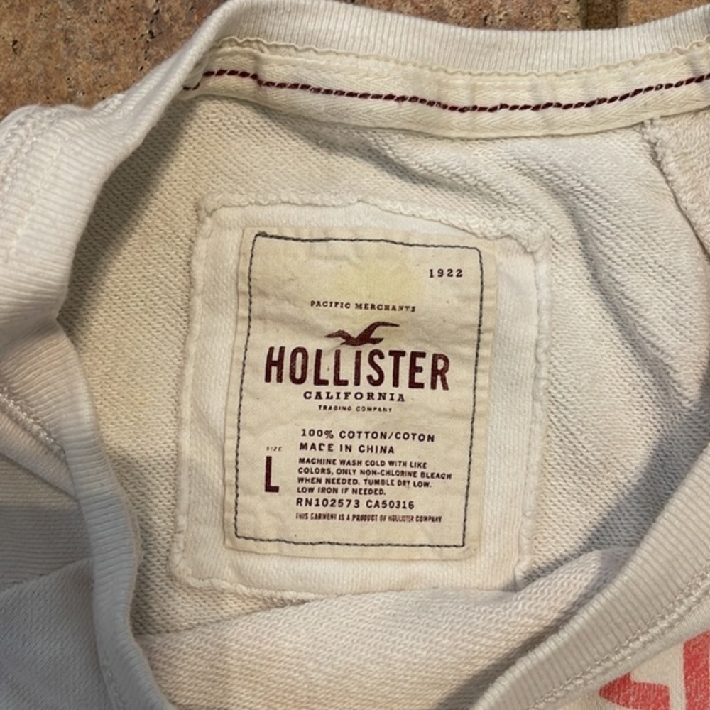 Hollister SURF LEAGUE pullover fleece top - Picture 3 of 4
